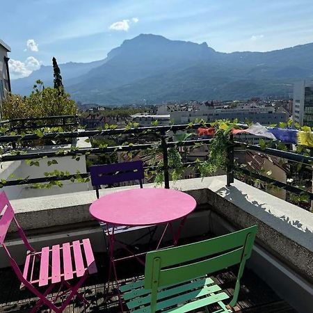 Le Rooftop Calme Et Terrasse A 1 Minute De La Gare Grenoble Eksteriør bilde